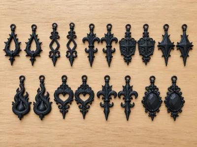 Gothic Earrings Collection 0016